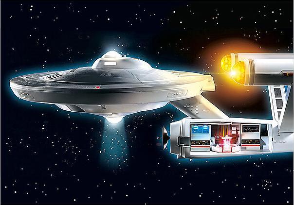 Actual product image Playmobil Star Trek - U.S.S. Enterprise NCC-1701 (70548, Playmobil Star Trek)