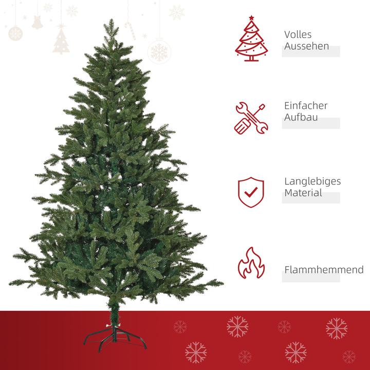 Produktbild Homcom Künstlicher Weihnachtsbaum (180 cm)