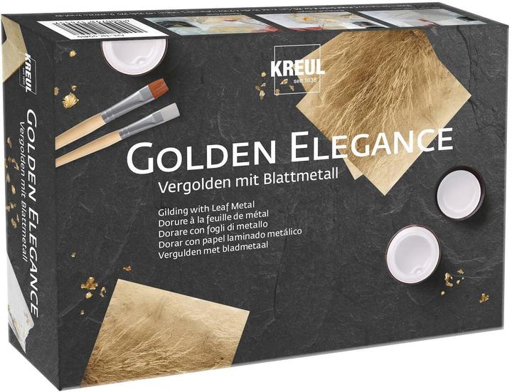Produktbild Kreul Vergolden mit Blattmetall Set (Gold, 50 ml)