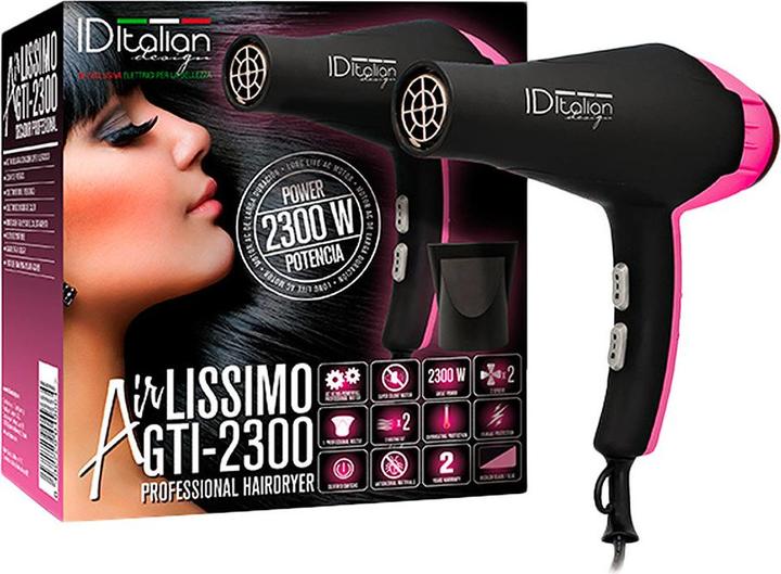 Produktbild Italian Design AIRLISSIMO GTI 2300 secador #rosa