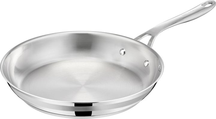 Immagine prodotto Tefal Padella in acciaio inox Jamie Oliver Cook Smart (24 cm, Padella per friggere, Acciaio inossidabile)
