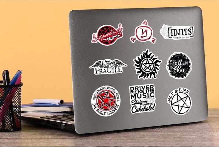 Image du produit Supernatural - Autocollants DELUXE