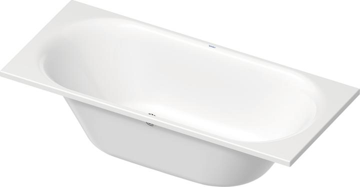 Duravit Badewanne D-NEO 180x80 Einbauversion 2 RS weiss (160 l, 180 cm, 80 cm)