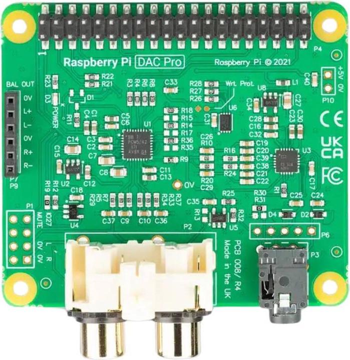 Image du produit Raspberry Pi Carte audio IQaudio DAC Pro