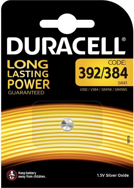 Actual product image Duracell Electronics (1 pcs., LR41, 45 mAh)