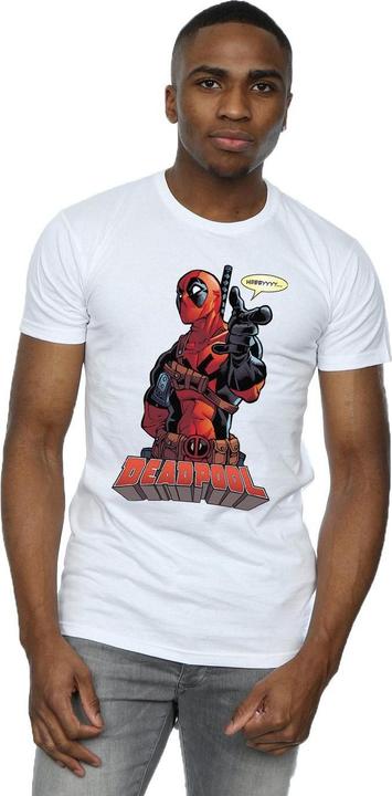 Immagine prodotto Deadpool Maglietta in cotone Hey You pour hommes (XXL)