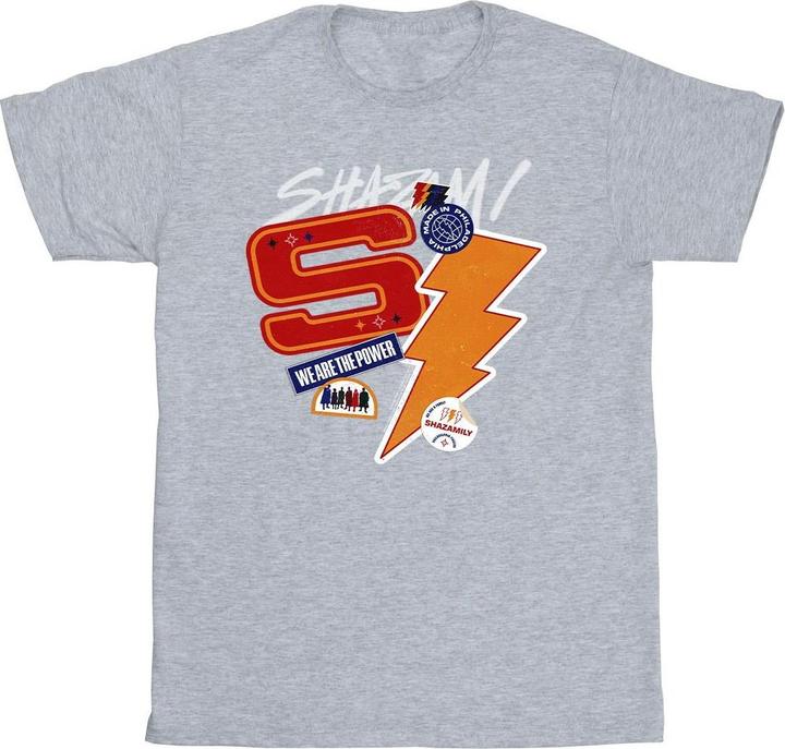 Shazam Fury Of The Gods Sticker Spam TShirt