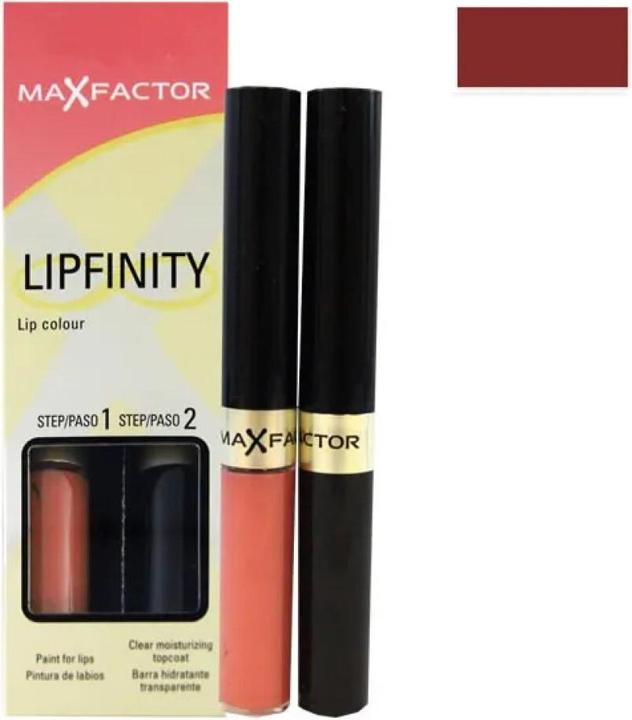 Actual product image Max Factor Lipfinity Lip Colour (110 Passionate)