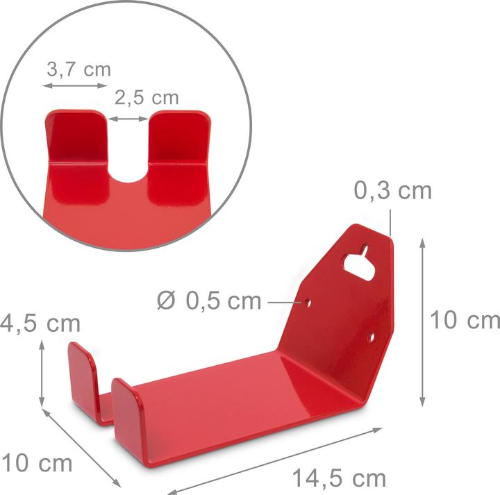 Actual product image Relaxdays Wall mount