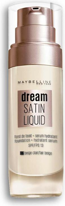 Produktbild Maybelline New York Dream Satin Fluide Foundation 02 Fair Beige Spf13 30ml (02 Fair Beige)