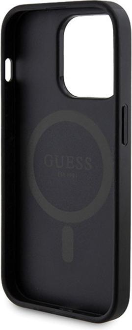 Actual product image Guess Zestaw GUBPM5P15X4GEMGK iPhone 15 Pro Max 6.7" hardcase + Powerbank 5000mAh MagSafe czarny/bla (Apple iPhone 15 Pro Max)