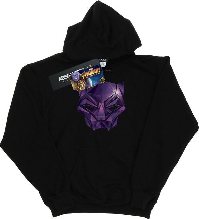 Produktbild Avengers Infinity War Black Panther Geometric Kapuzenpullover (XXL)