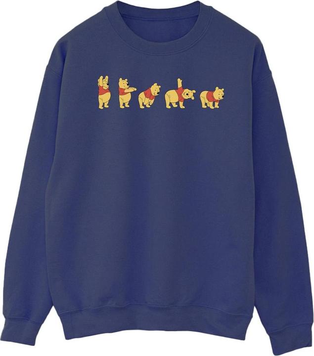 Actual product image Disney Mens Winnie The Pooh Stretching Sweatshirt (M)