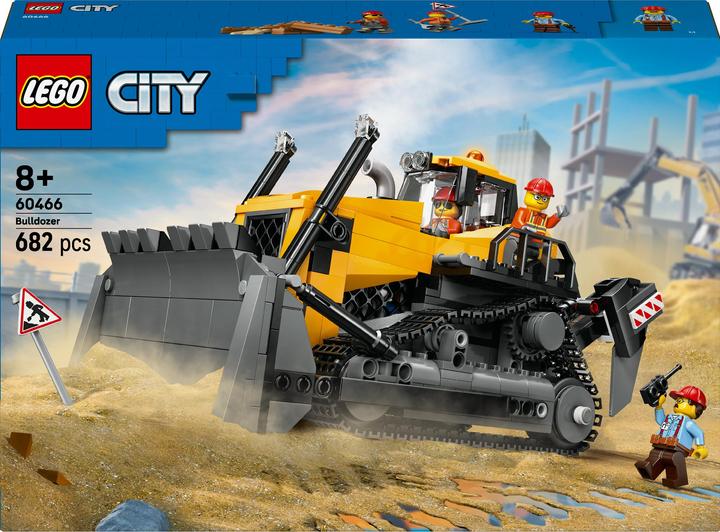 Actual product image LEGO Gelber Bulldozer mit Frontlader (60466, LEGO City)