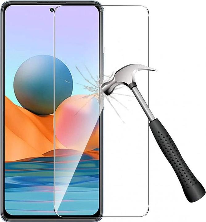 Produktbild Screenguard Xiaomi Redmi Note 10 Pro Panzerglas Schutzfolie Case Friendly Design (1 Stück, Xiaomi Redmi Note 10 Pro)