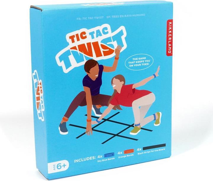 Actual product image Kikkerland Tic Tac Twist (Italian, Icelandic, French, German, Portuguese, English, Spanish)