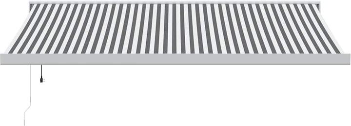 Actual product image VidaXL Markise Gelenkarmmarkise Sonnenmarkise Automatisch Burgunderrot 300x250cm (3 m)