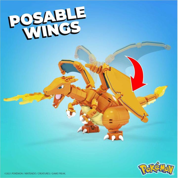 Image du produit Mega Construx Pokémon – Coffret Évolution Salamèche