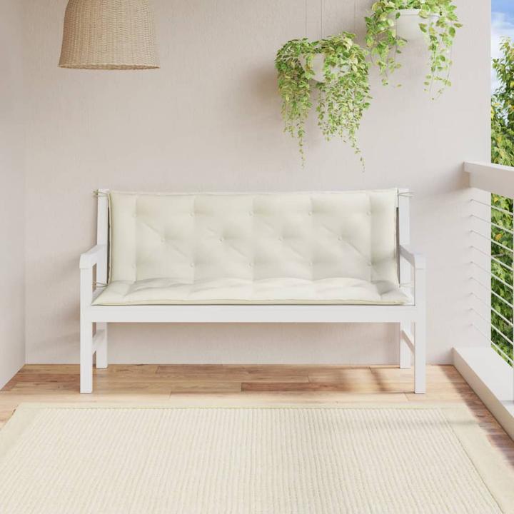Immagine prodotto VidaXL Cuscini per panca da giardino 2 pezzi in tessuto (150 x 50 x 7 cm)