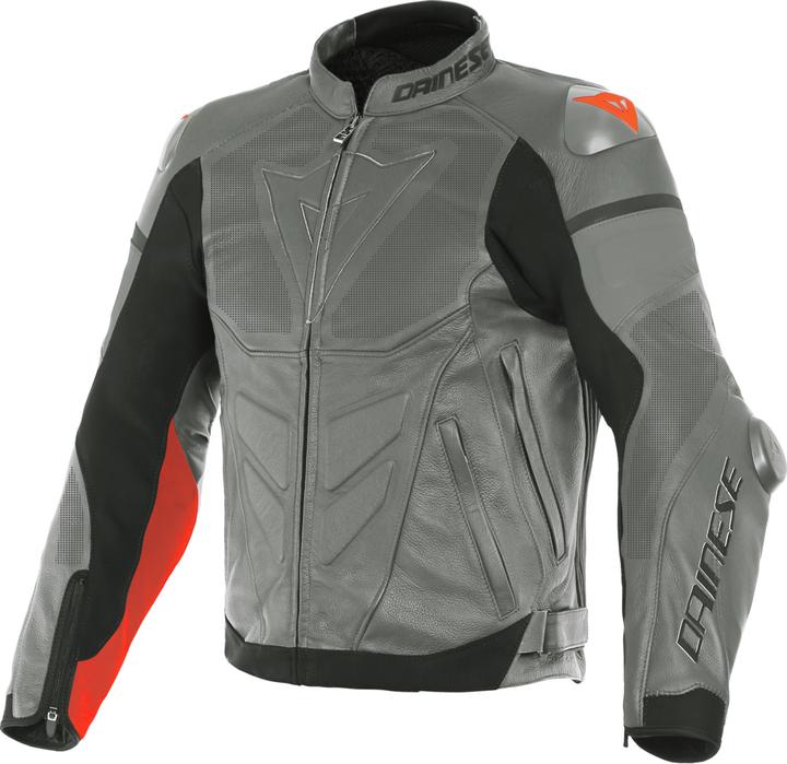Actual product image Dainese Leather jacket perf. super race (Men, 56)