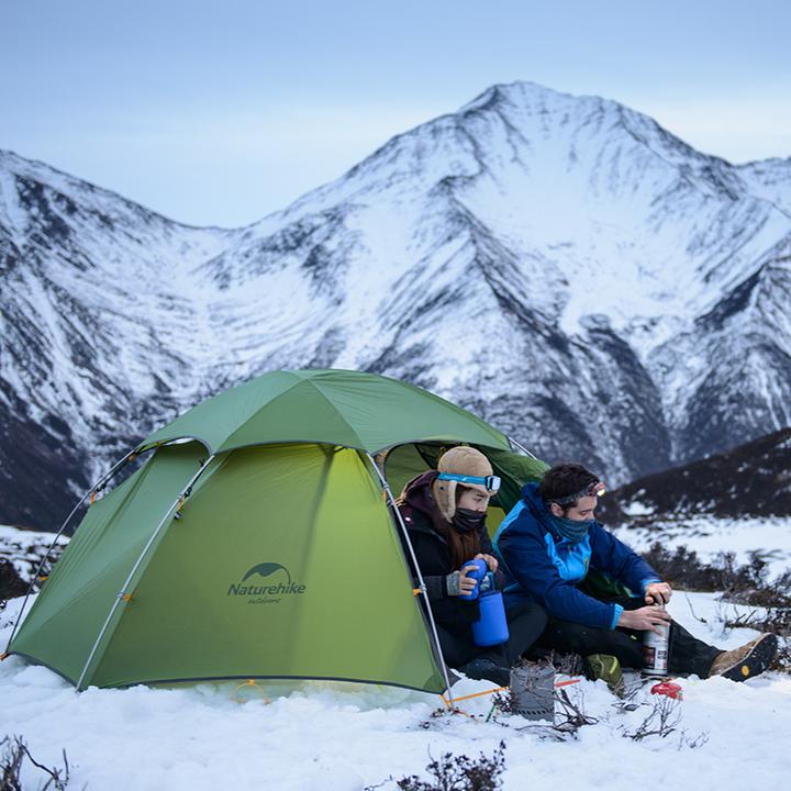 Produktbild Naturehike Cloud Peak 2 20d T-Zip Zelt nh17k240-y-green (2.50 kg, 2 Personen)