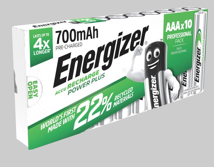 Produktbild Energizer Power Plus (10 Stk., AAA, 700 mAh)