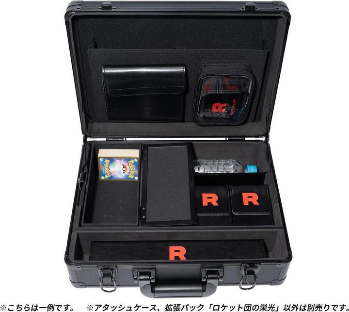 Actual product image Pokémon Team Rocket's Glory AttachÃ© Case Set