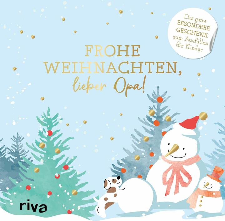 Produktbild Bell:Frohe Weihnachten, lieber Opa! (Deutsch, Carola Bell, 2024)