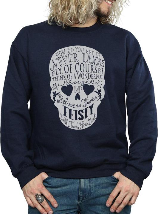 Produktbild Disney Tinker Bell Skull Sweatshirt (L)