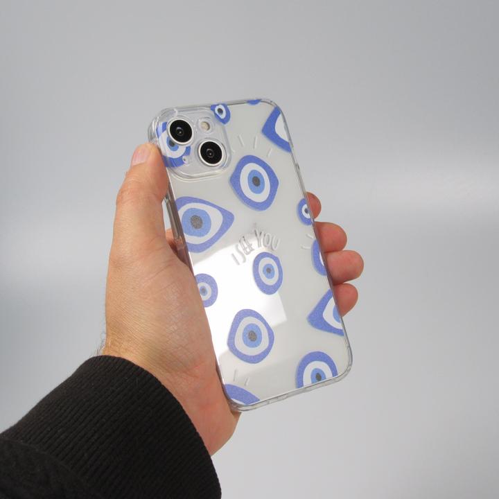 Actual product image PhoneLook Coque Gel silicone transparent motifs artistiques no. 2 (Apple iPhone 14)