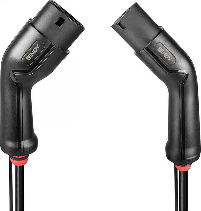 Actual product image Lindy Type 2 to type 2 car charging cable (Type 2, 22000 kW, 32 A, 5 m)