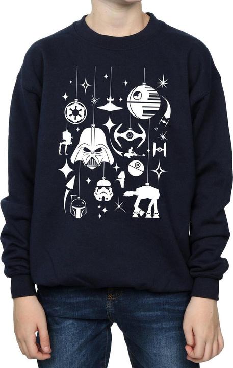 Image du produit Star Wars - Sweat CHRISTMAS DECORATIONS - Garçon (140, 146)