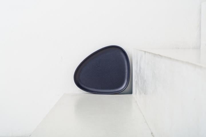 Image du produit Lind DNA Assiette à dessert Navy Blue 22x19x1.5cm (1 x)