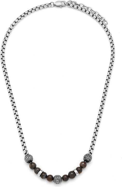 Produktbild Leyda Halskette Edelstein mit Edelstahl (Edelstahl, Stein)