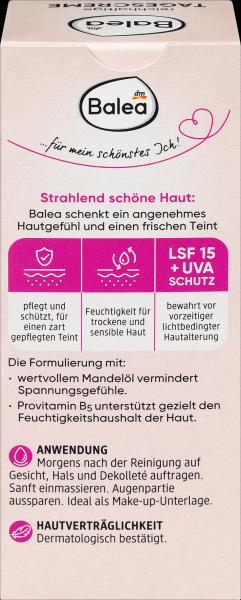 Produktbild dm Balea Tagescreme (50 ml, Tagescreme, SPF 15)