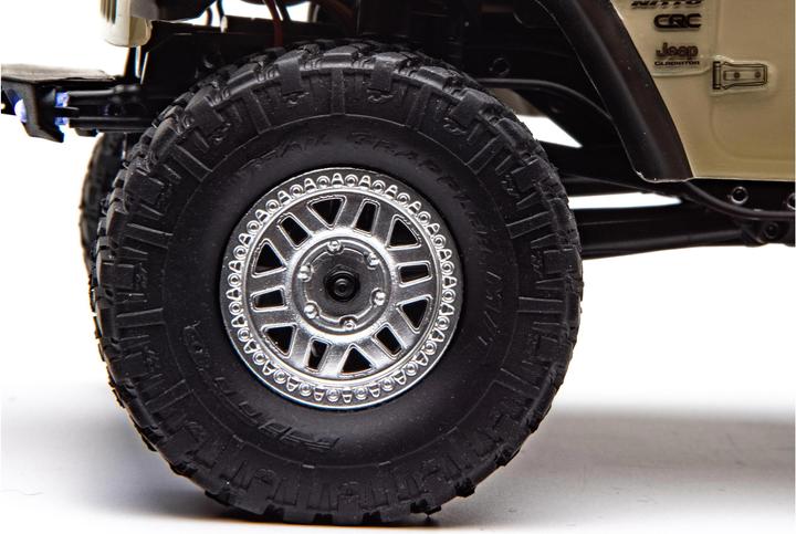 Productafbeelding Axial Schaal Crawler SCX24 Jeep JT Gladiator, Beige, 1:24, RTR (RTR Gereed voor gebruik)
