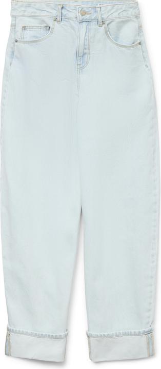 Vero Moda VMBILLIE Hohe Taille Barrel Fit Jeans Mom Jeans (W32/L32)