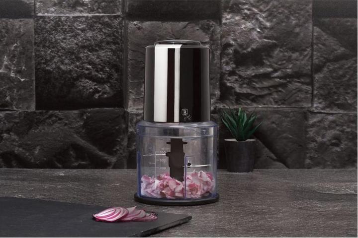Image du produit BerlingerHaus Mini hachoir 0.6L Black Silver Collection (600 ml, 300 W)