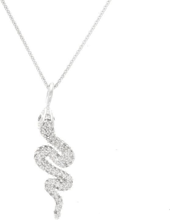 Thomas Sabo Chaîne serpent avec zirconium AIR-KE1207-051-14 (Argent sterling 925, 42 cm)