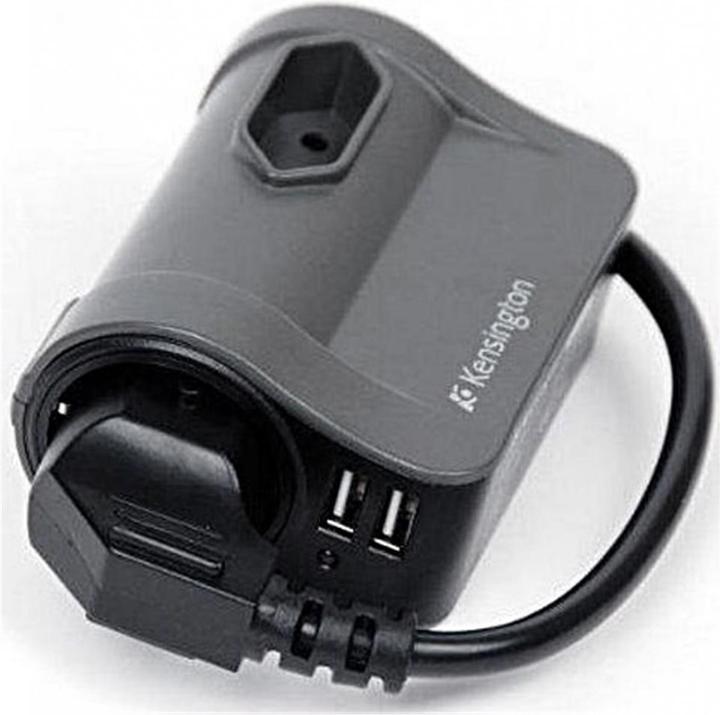 Produktbild Kensington Travel Portable Outlet (x3) mit USB Port (x2)