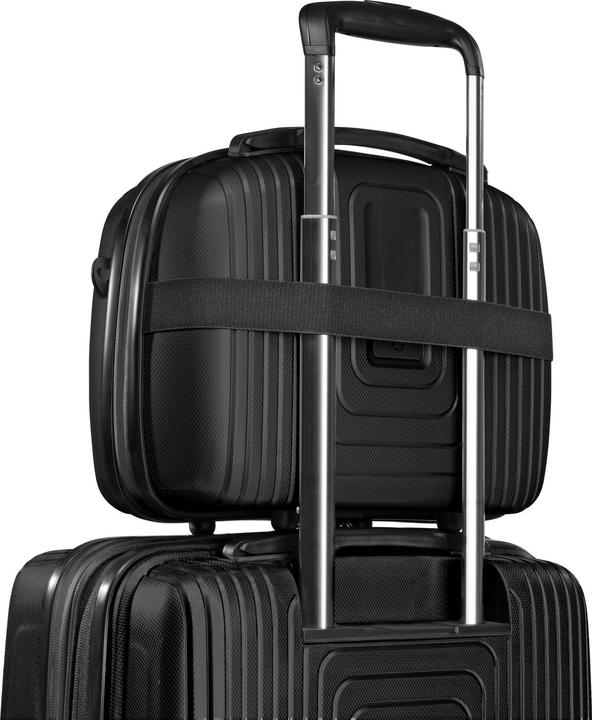 Image du produit Redolz Essentials 14 Bundle Trolley de cabine avec pliage extensible et compartiment pour ordinateur (59 l, M (50 - 90l))