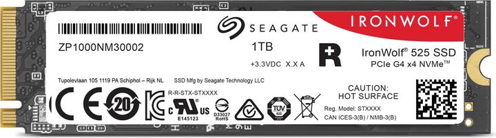 Immagine prodotto Seagate IronWolf 525 (1000 GB, M.2 2280)