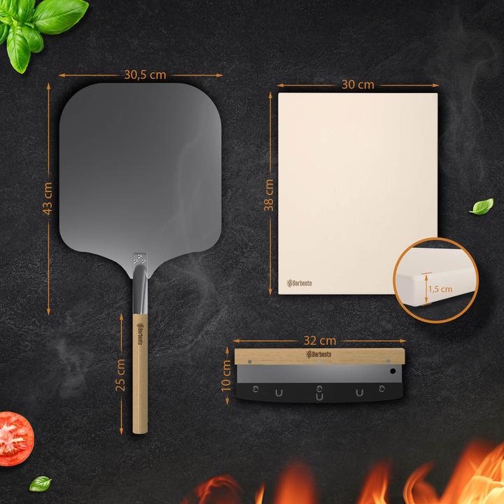 Produktbild CLP Pizzastein-Set