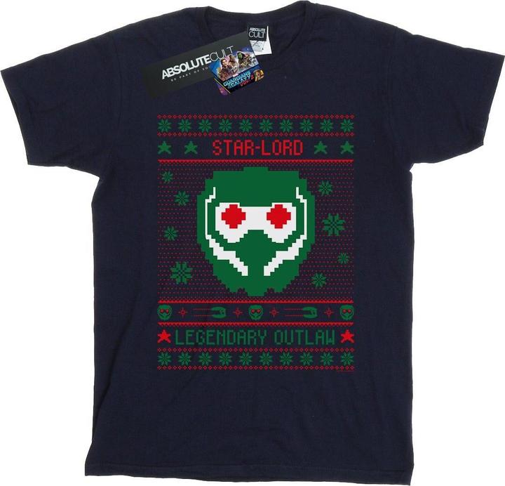 Guardians Of The Galaxy Vol. 2 Star Lord Fair Isle TShirt