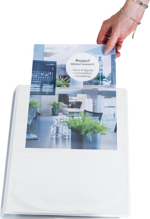 Image du produit Q-Connect Reliure à anneaux de présentation avec pochette (A4, 51 mm, 1 pièce(s))