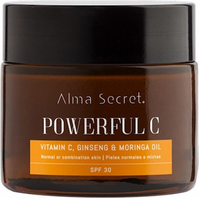 Alma Secret POWERFUL C antiedad iluminadora moringa SPF30 50 ml (Körpercreme, 50 ml)