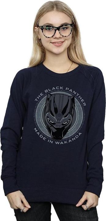Immagine prodotto Black Felpa in cotone Made In Wakanda (S)