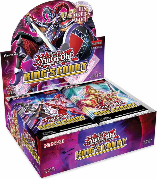 Produktbild Yu-Gi-Oh !: King's Court - Booster Display - EN (Englisch, Booster Display)