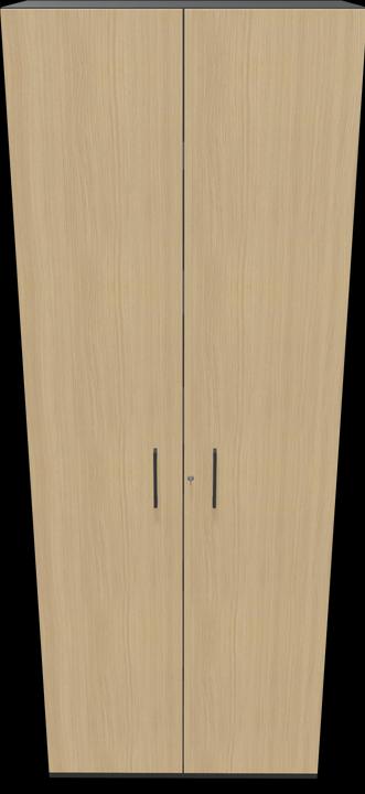 Image du produit Narbutas Choice Armoire à portes battantes (80 x 40 x 217 cm)