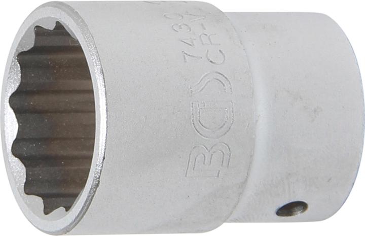 BGS Douille pour clé, douze pans 20 mm (3/4") 30 mm (30 mm)